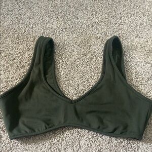 Olive Green Women's Bralette